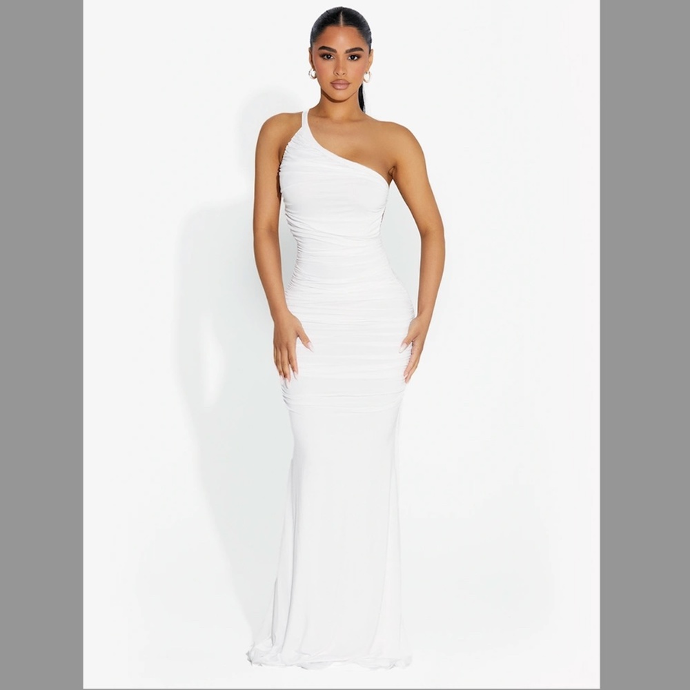 One-Sided Maxi Dress